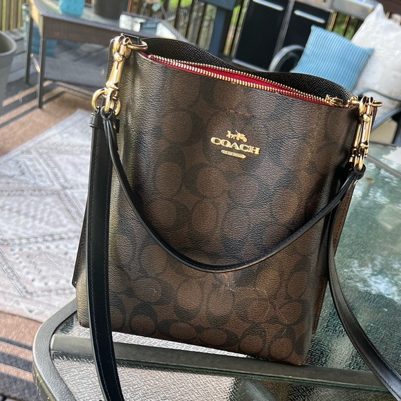 Mollie Coach bucket bag signature canvas - Picture 2 of 9